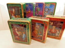 Vintage Oreo "Unwrap the Magic!" cookie tin - YOU CHOOSE YEAR