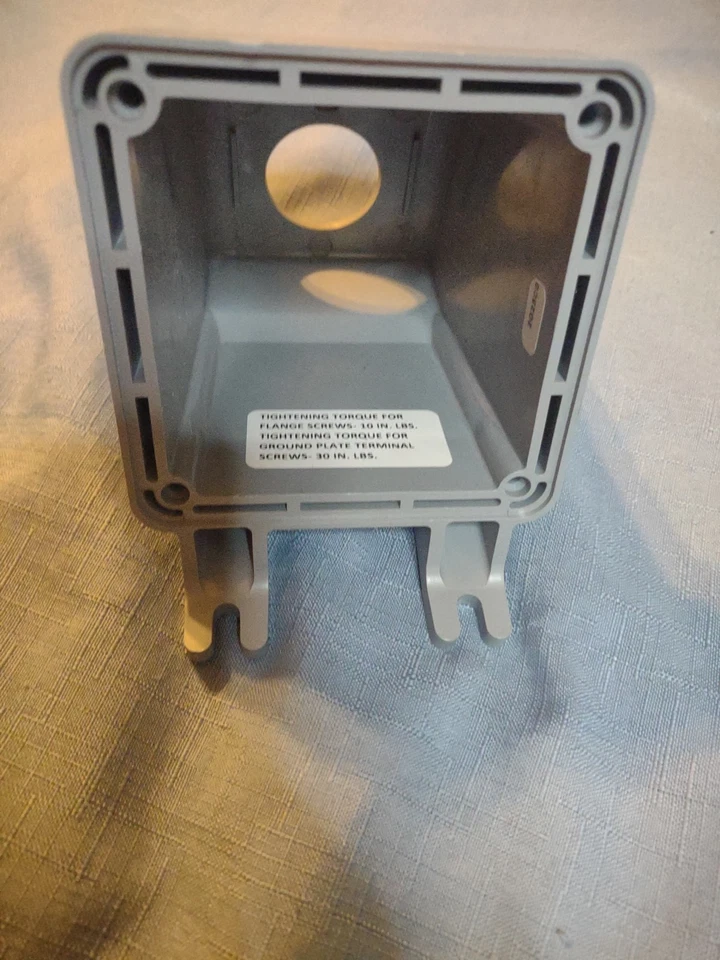 Leviton Non-Metallic Back Box-Gray (BX230LEV)  - Image 2 of 4