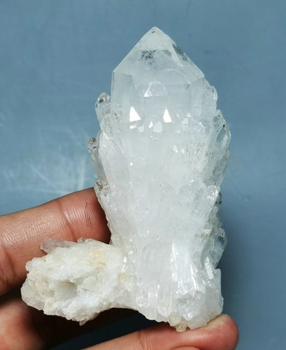 Rare Natural Himalayan Quartz Crystal Cluster Specimen - Picture 4 of 14