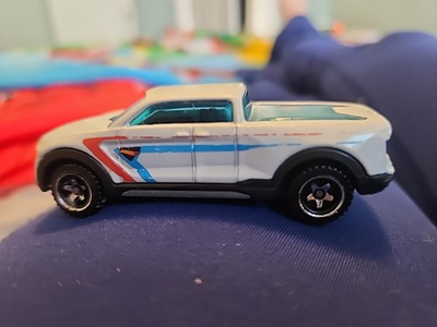 #ad 2 Tuff Hot Wheels 2018 White Truck 1 64 Loose FYB57 $2.00