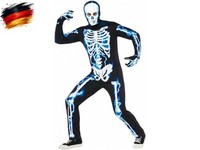 Skelett KostüM Herren, Gruseliges Halloween KostüM Herren