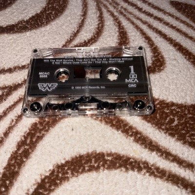 Waylon Jennings:Will the Wolf Survive? (Cassette, MCA) Cassette Only