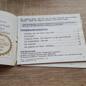 Nintendo NES Spiel The Legend of Zelda 1 in OVP Anleitung Karte NOE Boxed Game