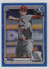 2020 Bowman Draft Chrome Blue Refractor 4/150 Ian Bedell #BD-100 1d59