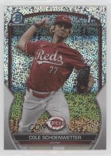 2023 Bowman Draft Chrome Sparkle Refractor Cole Schoenwetter #BDC-116 02pq