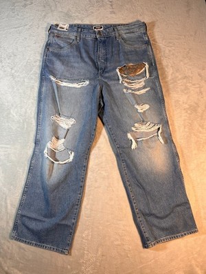 Wrangler x Fender NWT Mom Relaxed Jeans High Rise 34X28 Rock Band Retro
