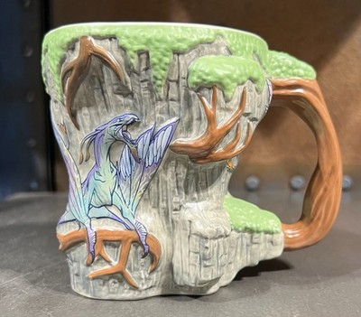Disney Parks 2026 Animal Kingdom Pandora Avatar Mountain Banshee Coffee Mug NEW