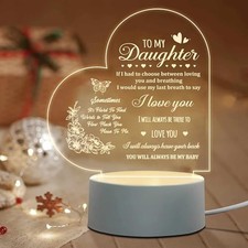 Gifts for Daughter, Daughter Gifts from Mom, to My Daughter Gift for Daughter