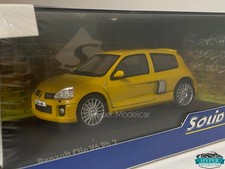 SOLID 1/43 RENAULT CLIO SPORT V6 PHASE II 2003 YELLOW Art.4318102