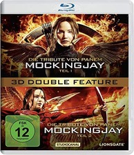 Die Tribute von Panem - Mocking Jay 1 & 2 3D Double Featur (Blu-ray) (UK IMPORT)