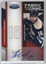 2011-12 Certified Jersey Number Signatures 7/25 Derick Brassard #41 Auto 2a8