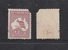 AUSTRALIA 1929 KANGAROO AND MAP 2 SHILLINGS STAMP