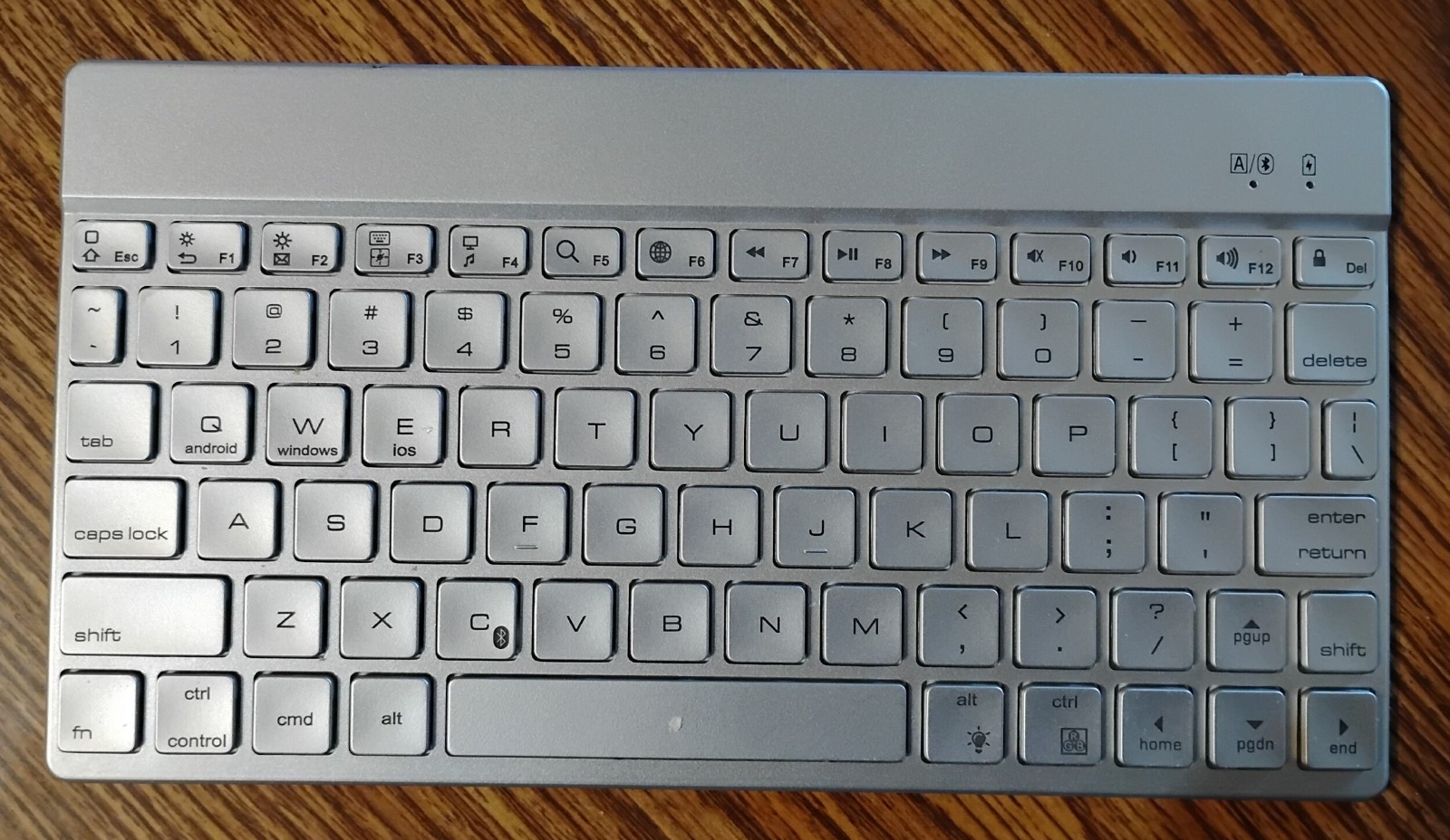 Bluetooth RGB Back-Lit Keyboard For IOS Android Windows With