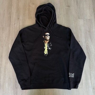 Nike Hoodie Mens Medium Black Look Good Feel Good Play Good Deion Sanders