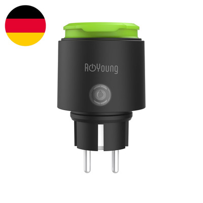 ROYOUNG WLAN Steckdose Outdoor IP44 Smart Zeitschaltuhr Aussenbereich 2,4Ghz 16A
