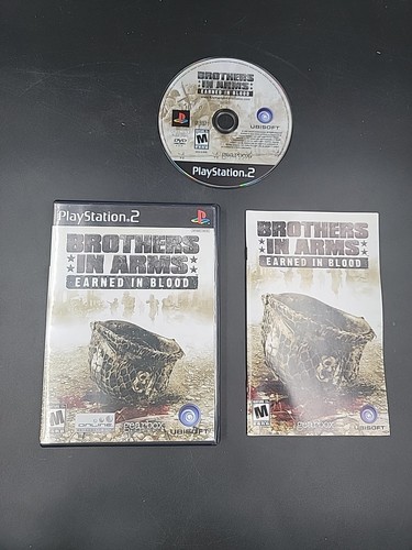 Brothers in Arms Earned in Blood PS2 (Sony PlayStation 2, 2005)
