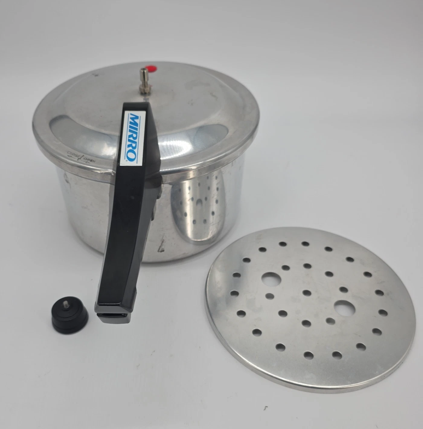 Mirro M-0534-11 4 Qt Aluminum Pressure Cooker Canner w/ Jiggler Made in USA