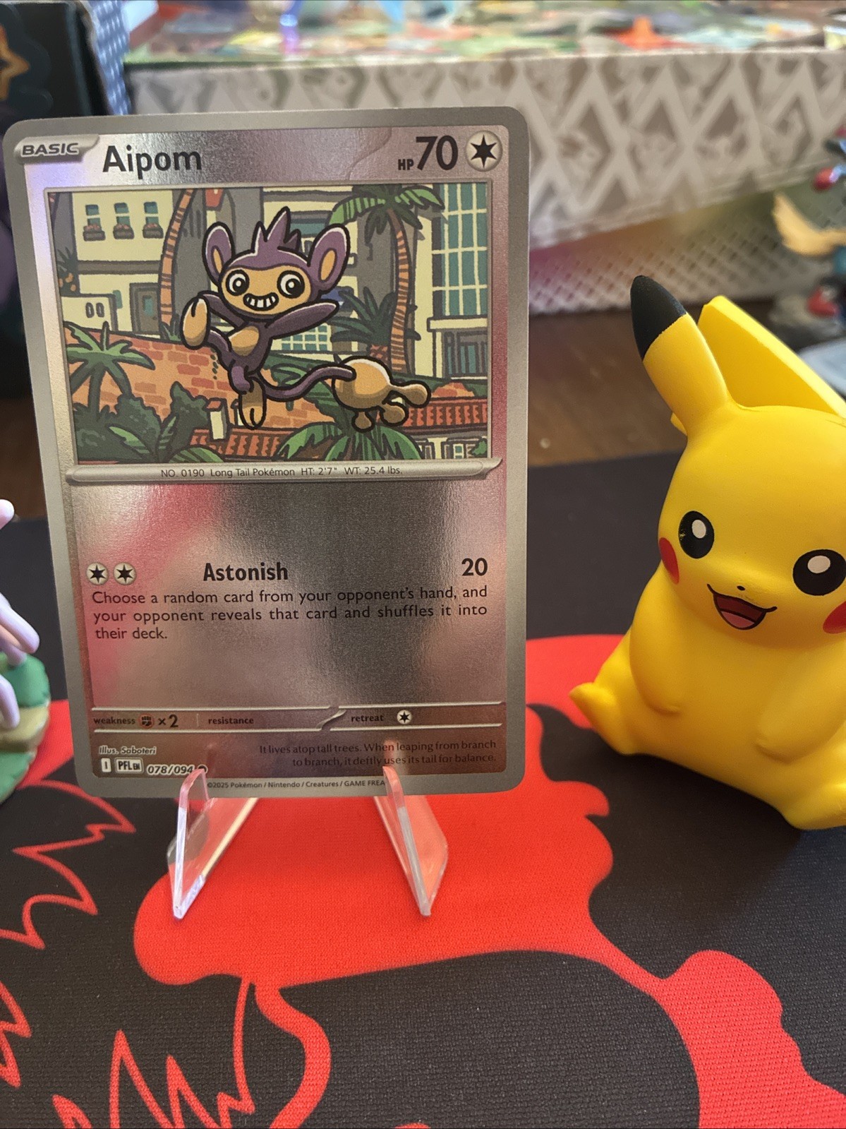 Aipom 078/094 Me02: Phantasmal Flames Reverse Holo