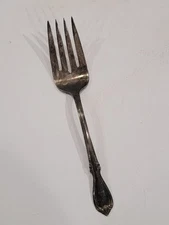 Wm Rogers MFG Co. Memory Silver Plate Serving Fork