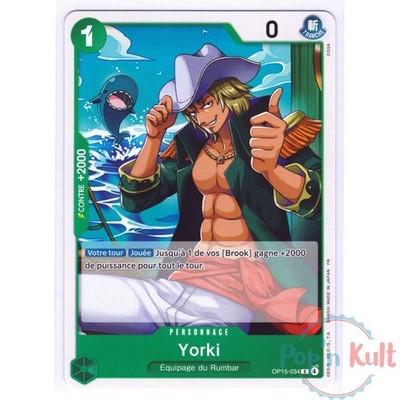 One Piece Card Game Karte OP15-034 C Yorki [FR] TCG OP15 Near Mint