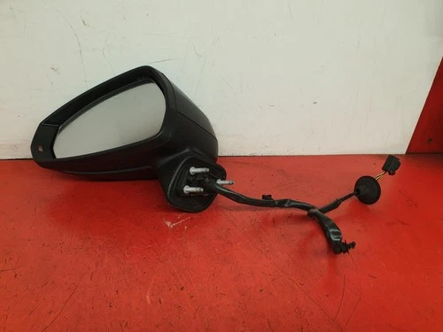 AUDI A3 DOOR MIRROR PASSENGER SIDE NEARSIDE WING 2017 3 DOOR HATCHBACK LH GREY