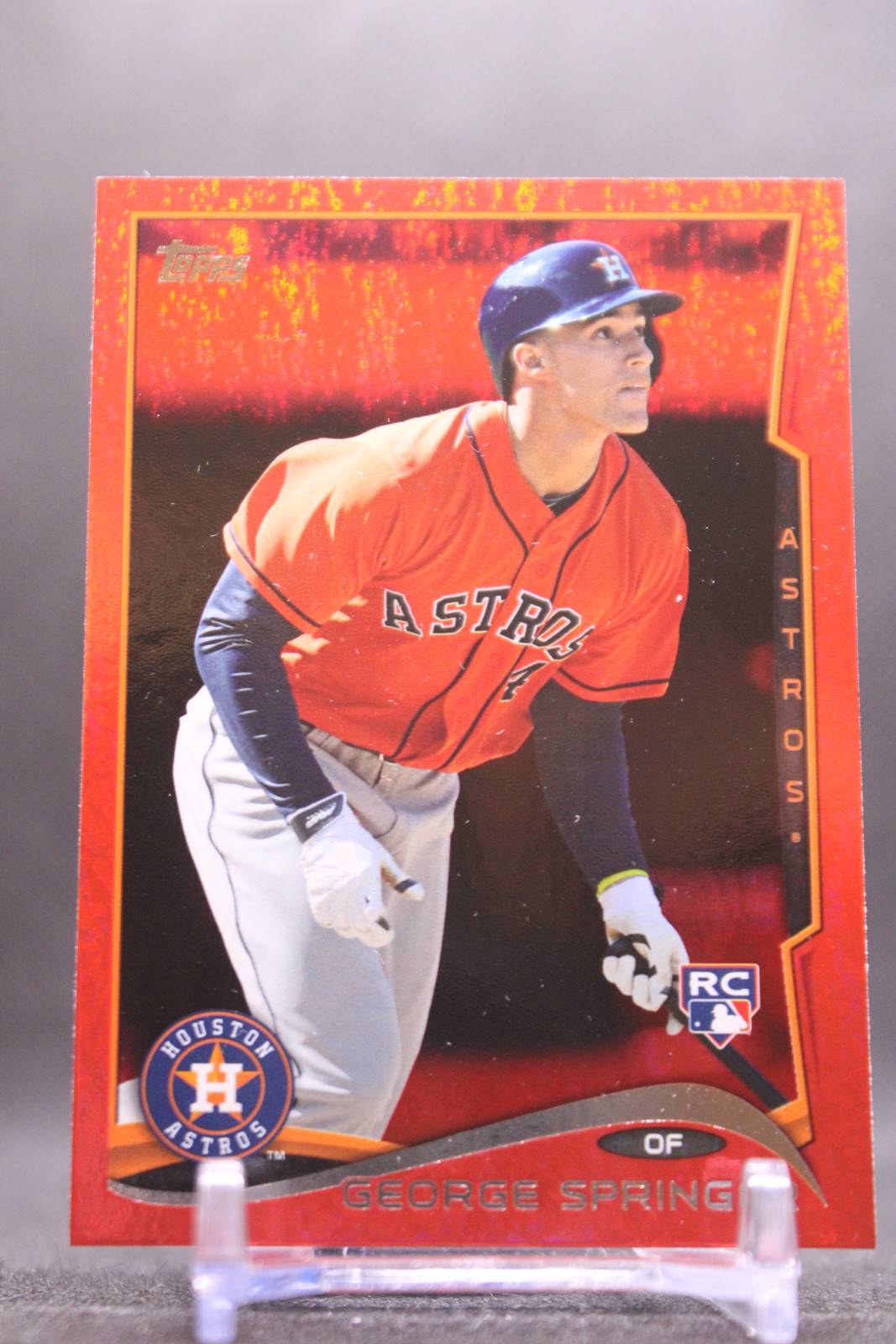 George Springer #US-10 2014 Topps Update Red Foil Houston Astros RC Rookie