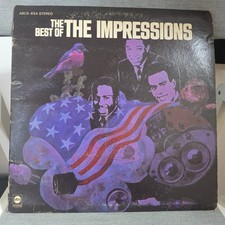 The Impressions The Best of ABC Records Stereo LP