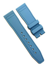 IWC EasX-CHANGE 20mm x 18mm Blue Rubber Watch Strap Band MXE0LPTN Authentic OEM