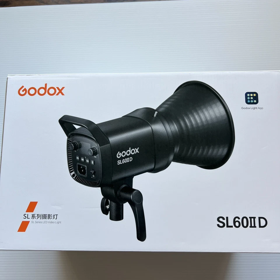 NEW Godox SL60IID Continuous LED Video Light with  Bluetooth App Control - Image 2 of 4