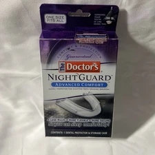 NEW The Doctors Nightguard Advanced Comfort Dental Protector for Teeth Grinding