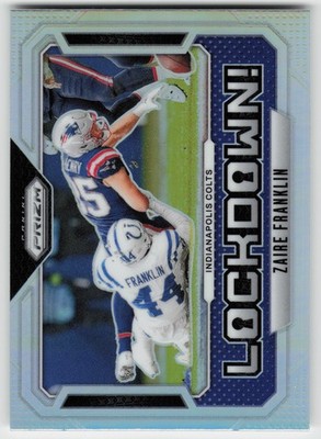 2024 Panini Prizm - Lockdown Silver Prizm #11 Zaire Franklin