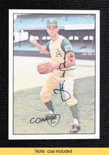 JSA Certified 1978 TCMA The 1960's I Green Back Tony LaRussa COA Auto HOF 0q3