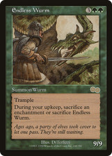 Endless Wurm #249 (MP) Urza's Saga USG Magic MTG