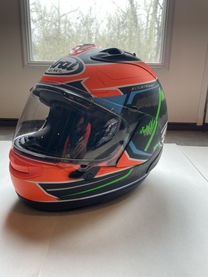 Arai CORSAIR-X Van der Mark Helmet, Size XS, Used like new