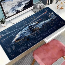 40*90cm[Premium Mouse Pads] Premium High-Definition Electronic Technology Airpla