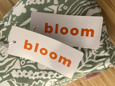 Bloom Alma Grow Fitted Mini-Crib 2 Sheet Set Sea Life Organic Cotton