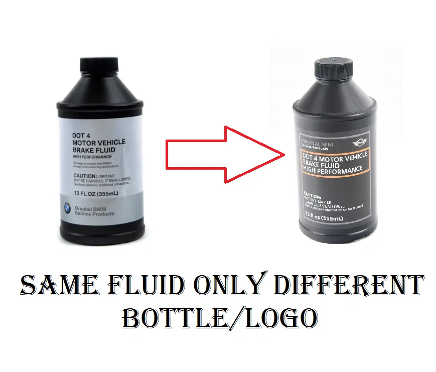 DOT4 Brake Fluid Brake Master Cylinder Oil QTY X1 For All BMW Models Foto 2 de 4