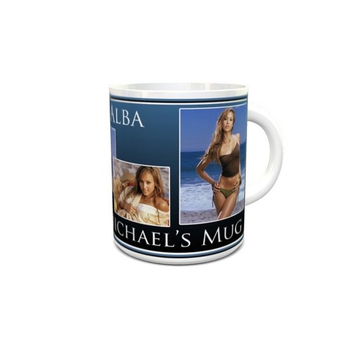 Jessica Alba Personalised Mug Brand New Great Unique Gift Free UK Shipping - Picture 3 of 4