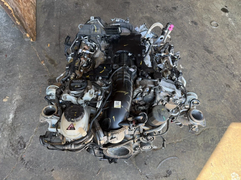 MERCEDES BENZ GLE43 GLC43 C43 E43 AMG OEM 4-MATIC 3.0 6-CYL ENGINE BLOCK MOTOR - Image 2 of 4