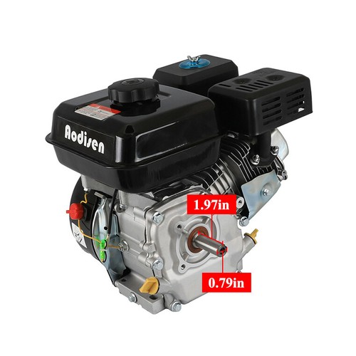 7HP 210cc Petrol Engine OHV Stationary Engine Motor #35 Clutch For Trike Go kart - Picture 2 of 8
