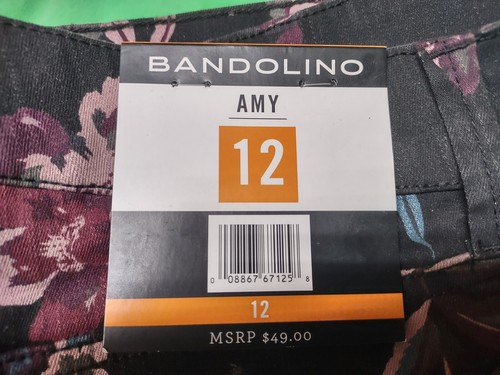 Bandolino Women's Amy Modern Straight Leg Tummy Slimming Stretch Jeans MSRP $49 - 第 12/14 張圖片
