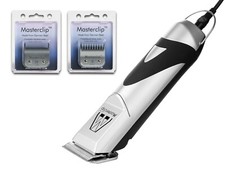 Field Spaniel Dog Clippers Trimmer Set with 3 Blades Masterclip Professional