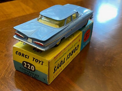 Vintage Corgi Toys | SUPER MIB | Chevrolet Impala Sedan | No. 220
