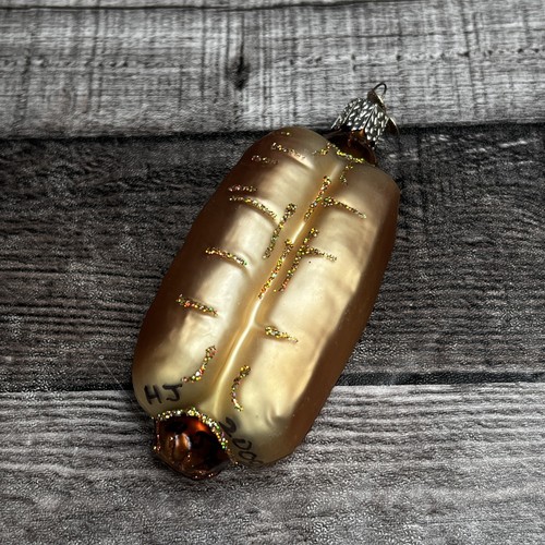Old World Christmas OWC Glass Hot Dog Christmas Ornament 4" - Picture 3 of 5