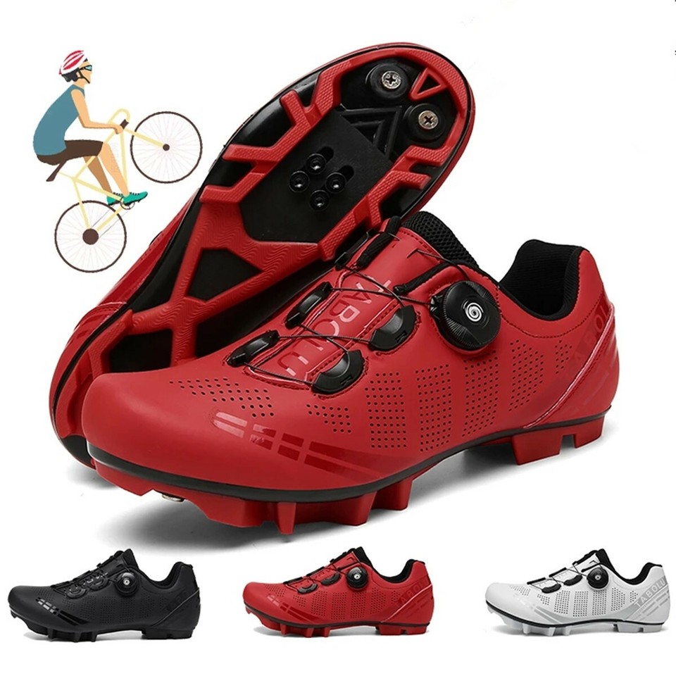 Zapatos de ciclismo de montaña para hombres con bloqueo automático de bicicleta de montaña zapatos de bicicleta de carretera