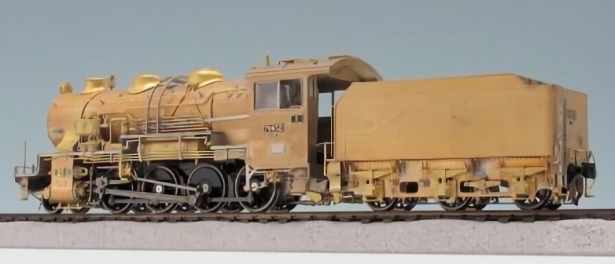 7-59＊HOn3 1/2（1/87 12mm)・9600 蒸気機関車・組立品・箱無し