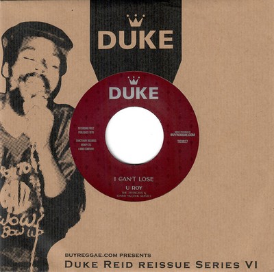 U-Roy / Errol Brown (2) - I Can't Lose / Rema Skank (7'') (Near Mint (NM or