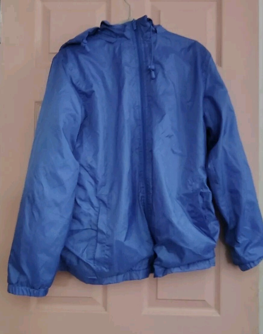 Totes Blue Medium 100% Polyester Spring/ Fall Jac… - image 1
