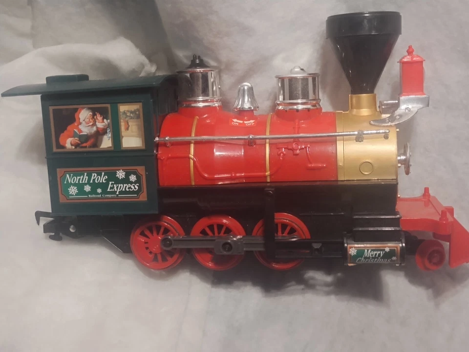 Eztec G Gauge CHRISTMAS ENGINE Scientific Toy North Pole Express Train Tested - Image 2 of 4