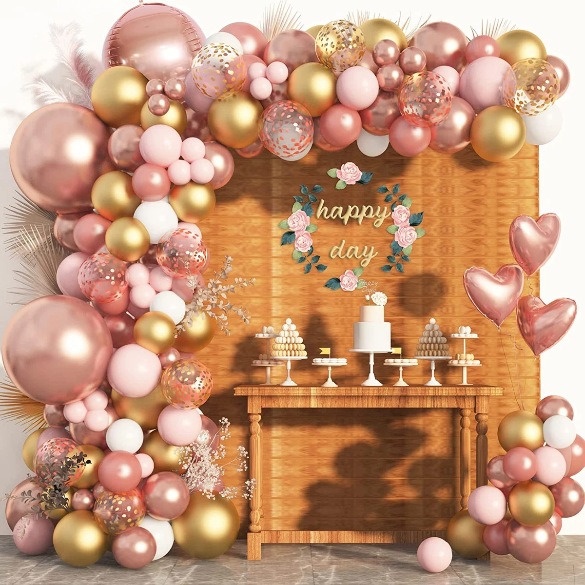 twaalf wildernis wenselijk Rose Gold Balloons Garland Arch Kit, 150Pcs Rose Gold Pink White Gold Confetti L | eBay twaalf wildernis wenselijk Rose Gold Balloons Garland Arch Kit, 150Pcs Rose Gold Pink White Gold Confetti L | eBay
